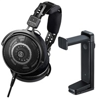 ATH-R50x+サンワサプライ PDA-STN25BK ヘッドフォンハンガーセット