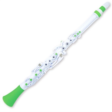 NUVO ヌーボ / N120CLGN クラリネオ プラスチック製 C調 クラリネット Clarineo(White/Green)