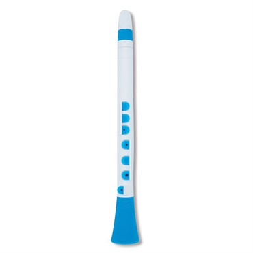 NUVO ヌーボ / N430DWBL プラスチック製 リード楽器入門用縦笛 DooD (White/Blue)