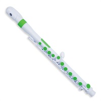 ヌーボ / N220JFGN プラスチック製 お子様向けフルート jFlute (White/Green)
