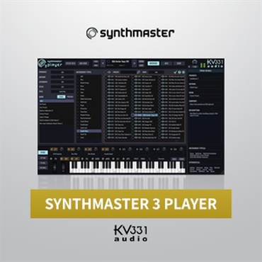 KV331 【SYNTHMASTE3エンドオブイヤーセール】SYNTHMASTER 3 PLAYER