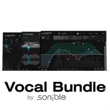 SONIBLE 【スマートコンプ3発売記念セール！】vocal:bundle (ボーカル処理)(ナレーション)(AI搭載)(オンライン納品)(2時間以内に納品)
