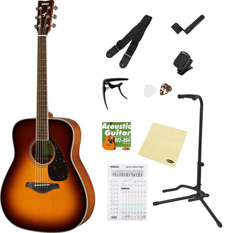 YAMAHA FG820 アコースティックギターセット※ピックお付けします YAMAHA 【ビギナーさん応援！お得なアクセサリー10点セット付き