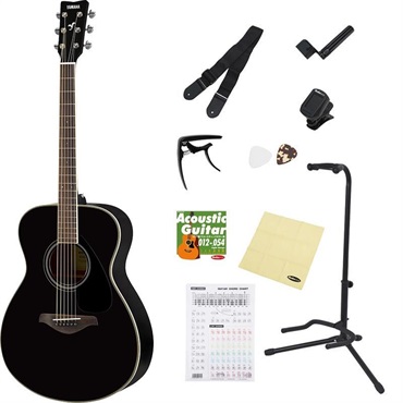YAMAHA 【ビギナーさん応援！お得なアクセサリー10点セット付き！】FS820 (Black)  ヤマハ