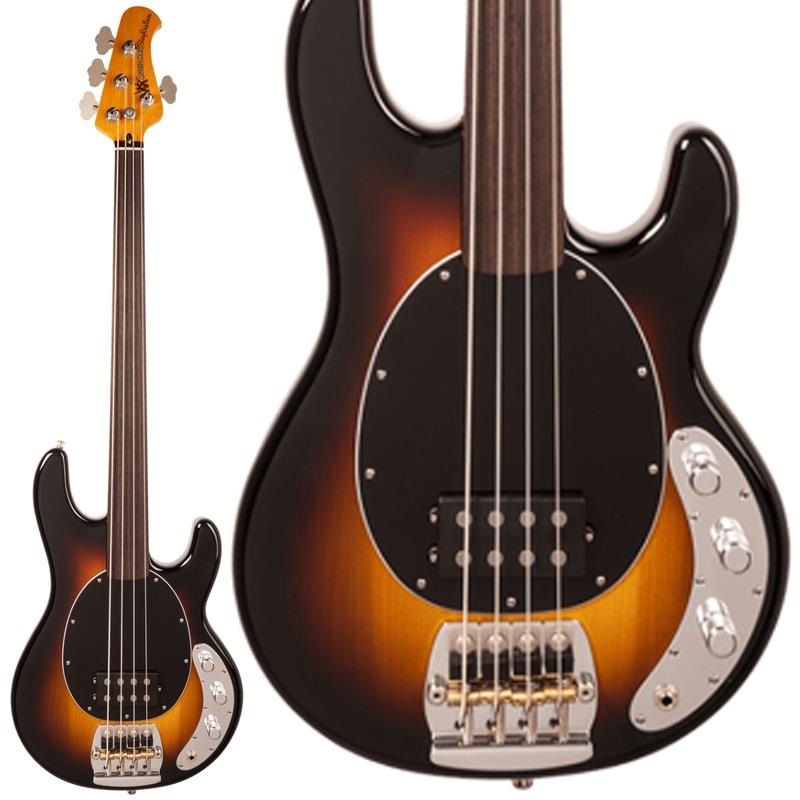 MUSICMAN 【10月30日発売、ご予約受付中】PINO PALLADINO StingRay Bass (79 Burst / Fretless)