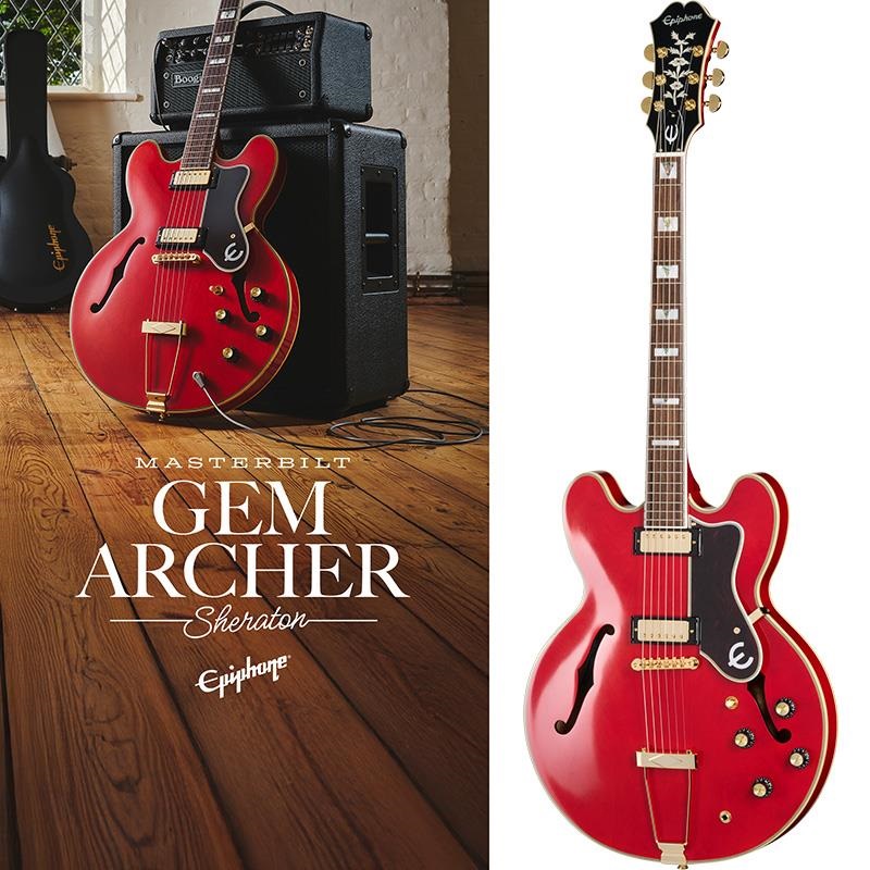 Epiphone Masterbilt Gem Archer Sheraton (Cherry Red)