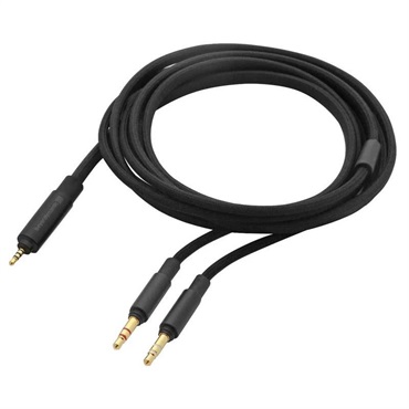 Audiophile cable balanced， 1.40 m (black)， textile (ベイヤーダイナミック)(リケーブル)