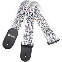 STEVE VAI PRINT ART STRAP WHITE [DD3142]