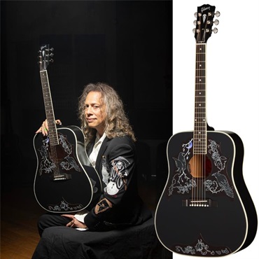 【100本限定生産】Kirk Hamett Raven to the legendary Hummingbird [2025年11月中旬以降入荷予定、ご予約受付中]ギブソン