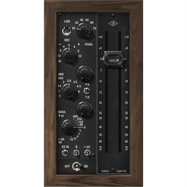 Universal Audio 【UA Deep Cuts Sale！】Helios Type 69 Preamp and EQ Collection (ユニバーサルオーディオ)(UADプラグイン)(オンライン納品)(2時間以内に納品)