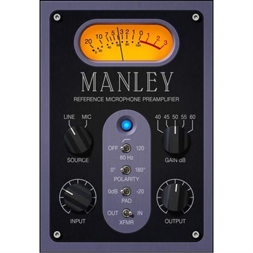 Universal Audio 【ユニバーサルオーディオ Back to School Sale！】Manley Tube Preamp (ユニバーサルオーディオ)(UADプラグイン)(オンライン納品)(2時間以内に納品)