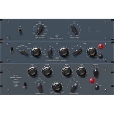 Universal Audio Pultec Passive EQ Collection (ユニバーサルオーディオ)(UADプラグイン)(オンライン納品)(2時間以内に納品)