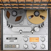 Studer A800 Tape Recorder (ユニバーサルオーディオ)(UADプラグイン)(オンライン納品)(2時間以内に納品)