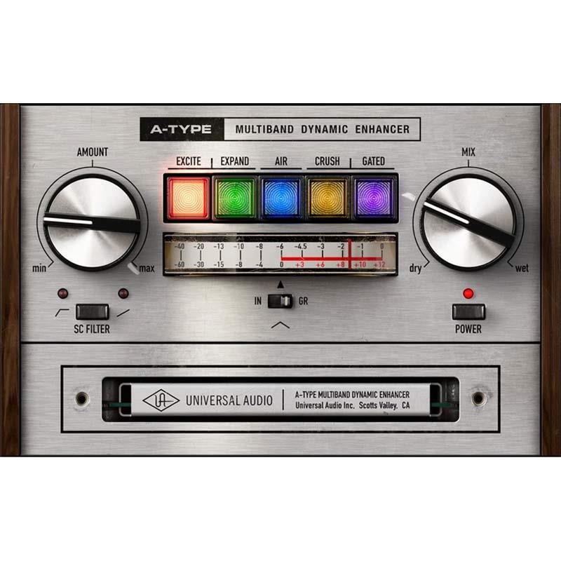 Universal Audio 【ユニバーサルオーディオブラックフライデーセール延長！】A-Type Multiband Dynamic Enhancer (ユニバーサルオーディオ)(UADプラグイン)(オンライン納品)(2時間以内に納品)