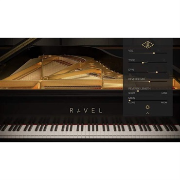 Universal Audio 【ユニバーサルオーディオブラックフライデーセール延長！】Ravel Grand Piano (ユニバーサルオーディオ)(UADプラグイン)(オンライン納品)(2時間以内に納品)
