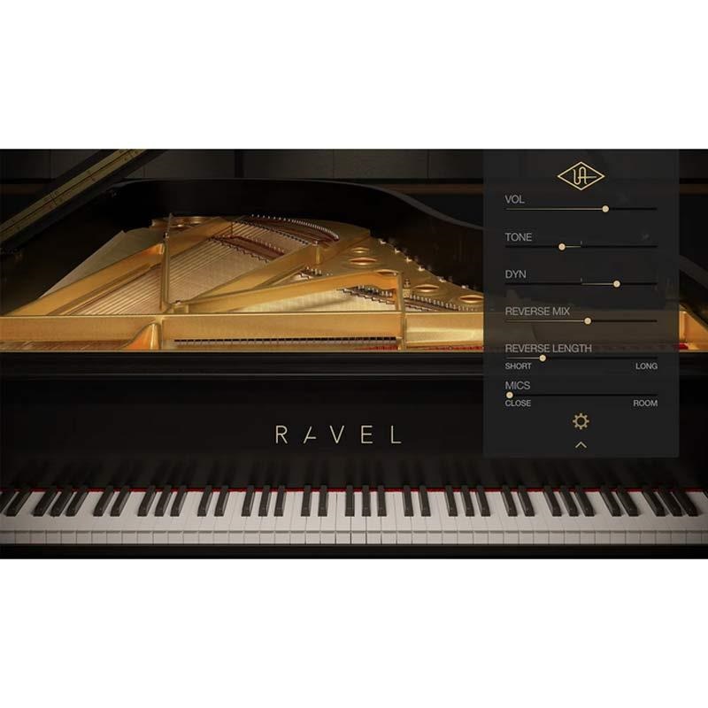 Universal Audio 【ユニバーサルオーディオブラックフライデーセール延長！】Ravel Grand Piano (ユニバーサルオーディオ)(UADプラグイン)(オンライン納品)(2時間以内に納品)