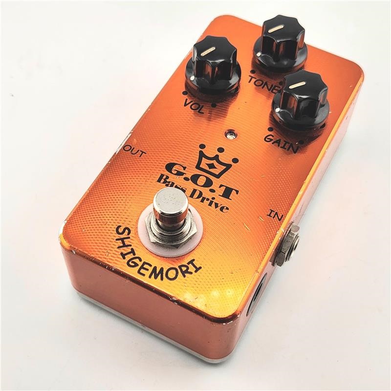 【激レア】SHIGEMORI ( シゲモリ ) G.O.T Bass Drive Shigemori USED 中古 G.O.T Bass Drive ｜イケベ楽器店オンラインストア