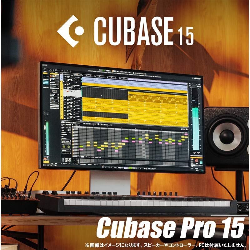 Steinberg Cubase Pro 15 (スタインバーグ)(キューベースプロ)(DAWソフト)(オンライン納品)(2時間以内に納品)