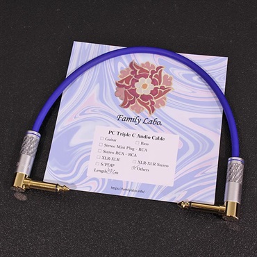 Family Labo PC-Triple C Custom Patch Cable 30cm L-L