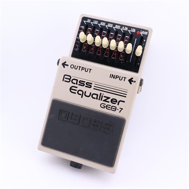BOSS USED 中古 GEB-7 Bass Equalizer ベースイコライザー (BOSS ボス) graphic グラフィック EQ