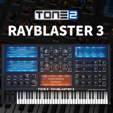 TONE2 RAYBLASTER 3 (レイブラスター)(シンセサイザー音源)(オンライン納品)(2時間以内に納品)