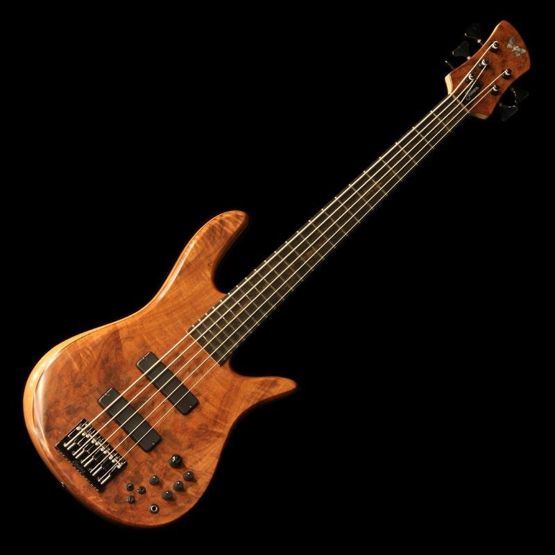 Fodera USED 中古 Monarch 5st Bolt-On (Curly Walnut Top) '15 ｜イケベ楽器店オンラインストア