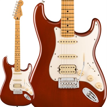 Fender MEX Player II Stratocaster HSS (Transparent Mocha Burst/Maple) [Chambered Body]