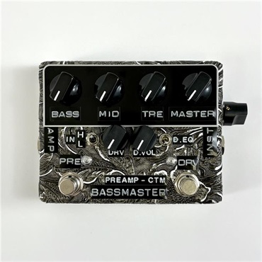shin's music Bass Master Preamp Custom In.Atn-Sw/D.EQ-Sw Gray