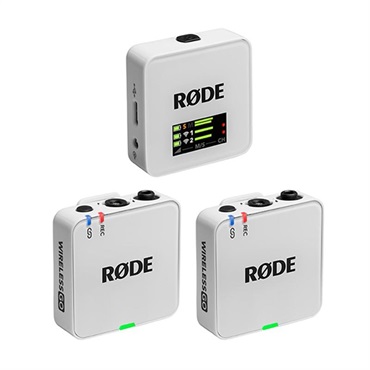 配信機器・PA機器・レコーディング機器 RODE WIRELESS GO RODE Wireless GO (ホワイト)(Gen3)(WIGOGEN3)(ワイヤレスゴー第3世代