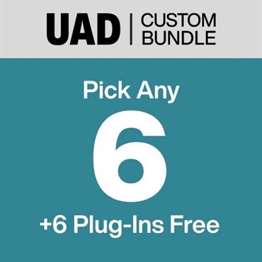 Universal Audio 【ユニバーサルオーディオUAD Custom Sale！】UAD Custom 6 Plus (UADプラグイン)(オンライン納品)(2時間以内に納品)