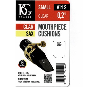 BG ビージー マウスピースパッチ A14S (SMALL 0.2mm クリア)