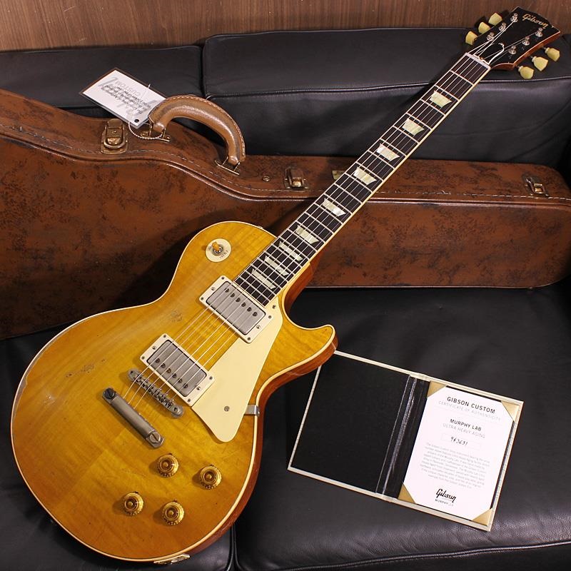 Gibson Murphy Lab 1959 Les Paul Standard Reissue Ultra Heavy Aged Lemon Burst SN. 943631