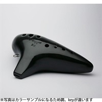ナイトオカリナ フィオレット アルトC調ノーマルブレス Fi-ACBNB カラー:ブラック FIORETTO オカリーナ