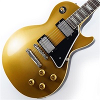 1957 Les Paul Standard Reissue Gold Top Dark Back VOS w/Black Plastics (Double Gold) SN.742238