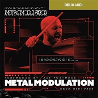 DRUM MIDI - Metal Modulation (MIDIパック)(EZドラマー)(オンライン納品)(2時間以内に納品)
