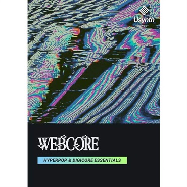 UJAM Usynth WEBCORE (ハイパーポップ)(デジコア)(シンセ音源)(オンライン納品)(2時間以内に納品)
