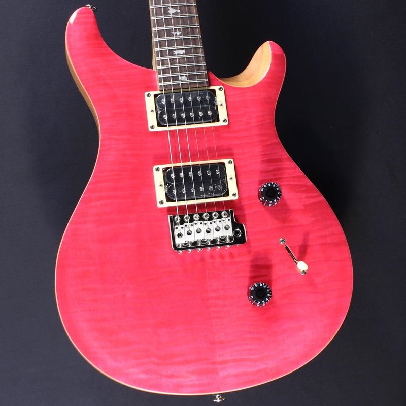 P.R.S. USED 中古 SE Custom 24 (Bonni Pink / Natural Back) #CTI