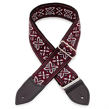 Jodi Head Straps 2.5 Brocade Slider Strap / HAROLD BURGUNDY （2.5 ブロケード織 スライダーストラップ / ハロルド・バーガンディ）