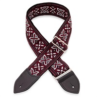2.5 Brocade Slider Strap / HAROLD BURGUNDY （2.5 ブロケード織 スライダーストラップ / ハロルド・バーガンディ）