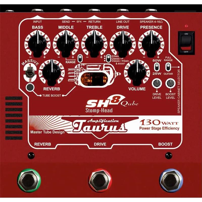 Taurus Stomp-Head SH8.Qube ［RED］ ｜イケベ楽器店オンラインストア