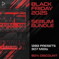 Black Friday Serum Bundle 2025 (セラム用プリセット)(オンライン納品)(2時間以内に納品)