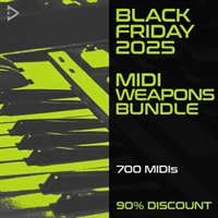 Black Friday MIDI Weapons Bundle 2025(オンライン納品)(2時間以内に納品)
