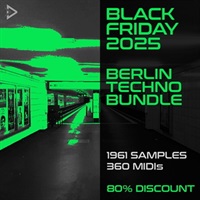 Black Friday Berlin Techno Bundle 2025(オンライン納品)(2時間以内に納品)