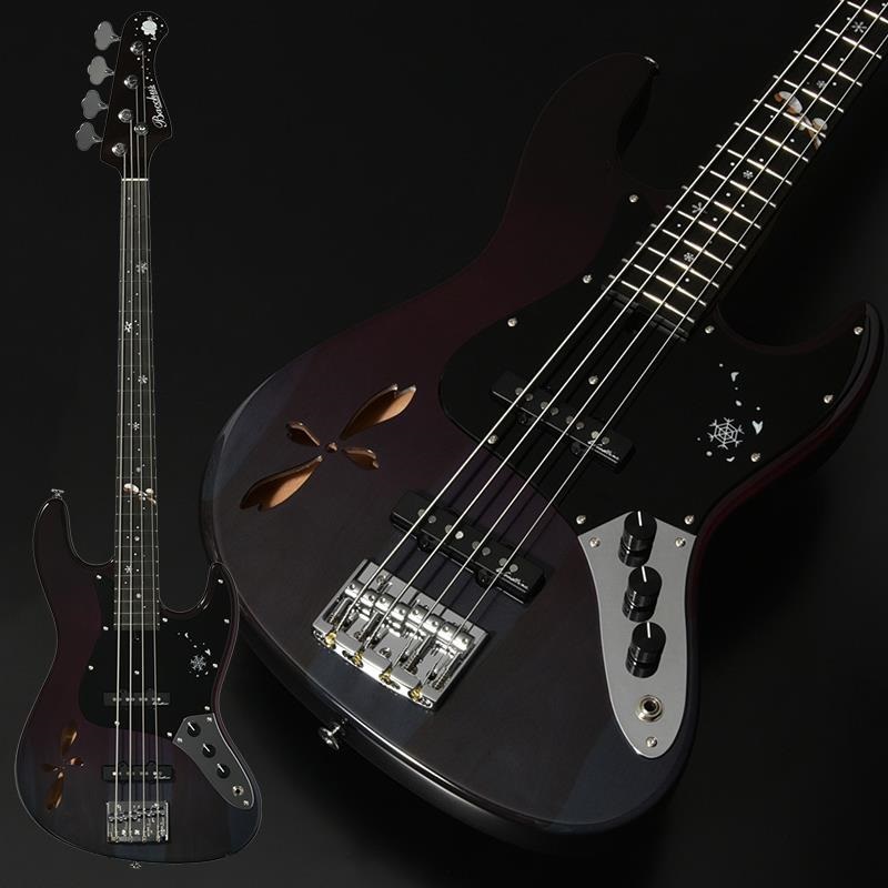 WOODLINE-HOLLOW4 FUYUZAKURA WSE'25/E (BL/YZ-GRD) 【Deviser One Day Guitar Show 2025 選定品】の商品画像