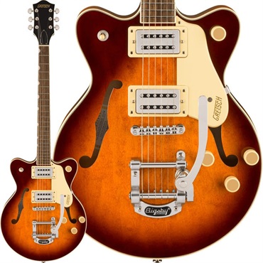 GRETSCH G2655T Streamliner Center Block Jr. Double-Cut with Bigsby（Forge Glow／Laurel）