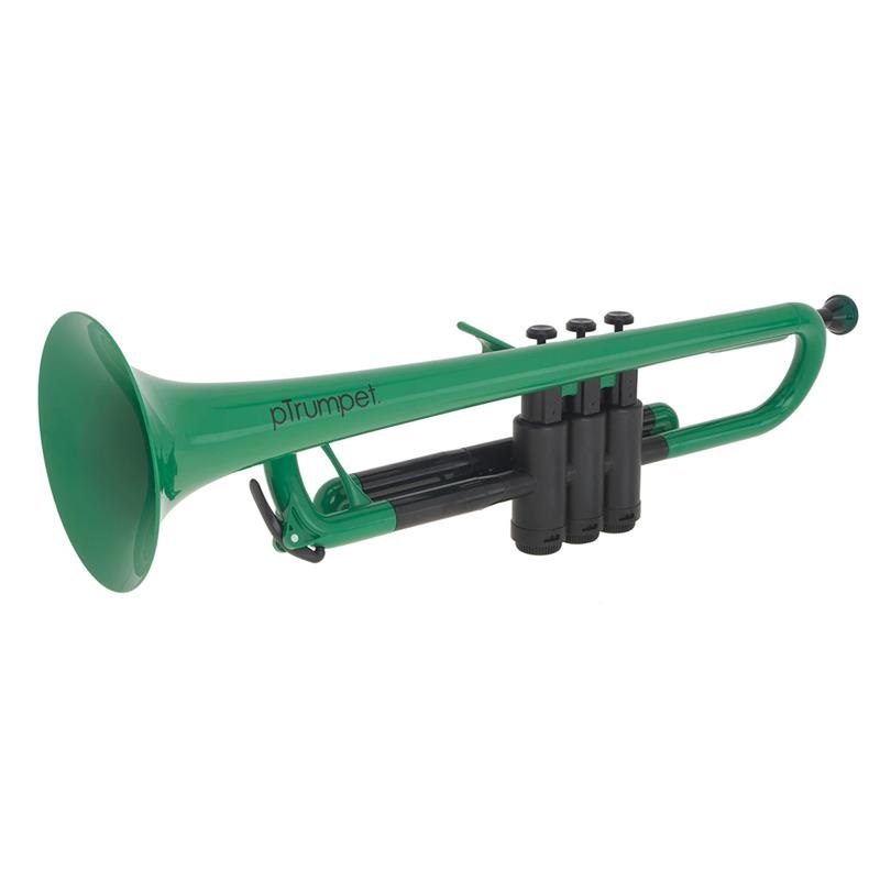 ピーボーンミュージック / pTrumpet Green (PTRUMPET1G) 【プラスチック製 Bb トランペット】の商品画像