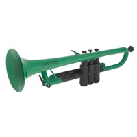 ピーボーンミュージック / pTrumpet Green (PTRUMPET1G) 【プラスチック製 Bb トランペット】