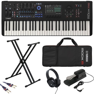 MODX M6［キーボード入門セットB] 【kbdset】 ヤマハ シンセサイザーMODXM (MONTAGE直系) 61key ※配送事項要ご確認