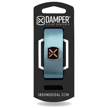 METALLIC BLUE LEATHER SMALL DＭSM06