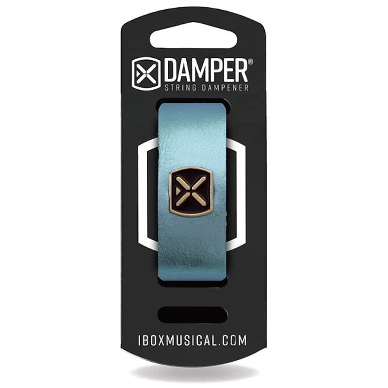 IBOX METALLIC BLUE LEATHER SMALL DＭSM06